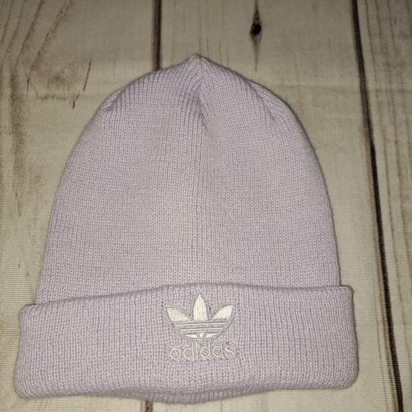 Adidas Lavender Beanie Hat Cap - Picture 2 of 7